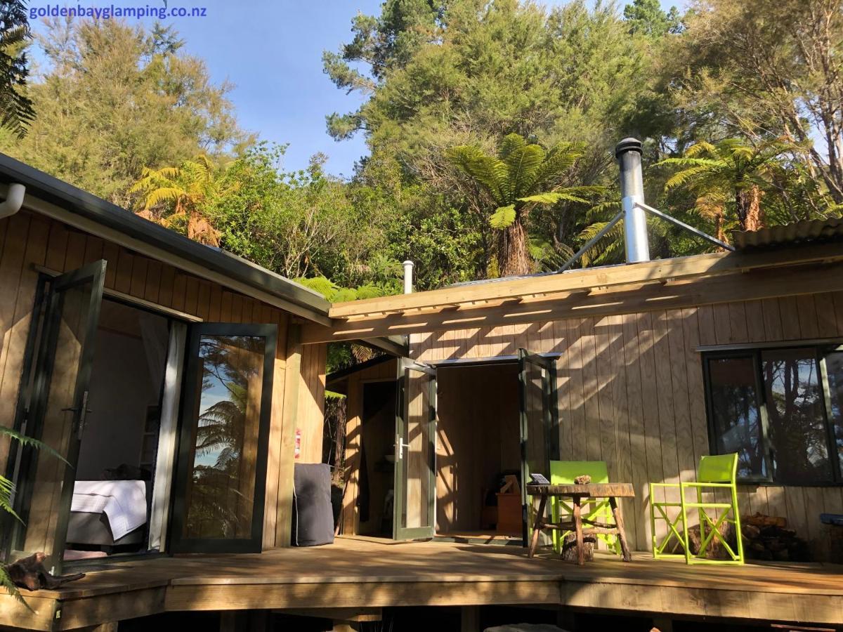 Hotel Golden Bay Glamping Takaka Esterno foto