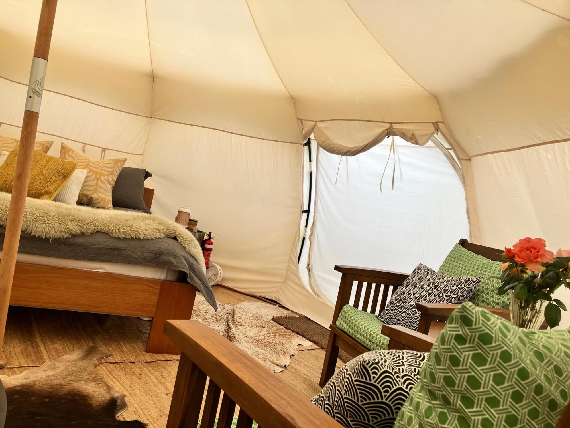 Hotel Golden Bay Glamping Takaka Esterno foto